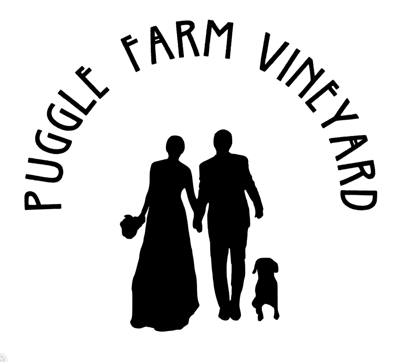 Puggle Farm Vineyard Logo